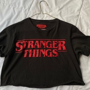stranger things crop top